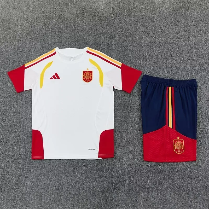 2026 Spain Mens Kit White Training Suit Yupoo 8 1