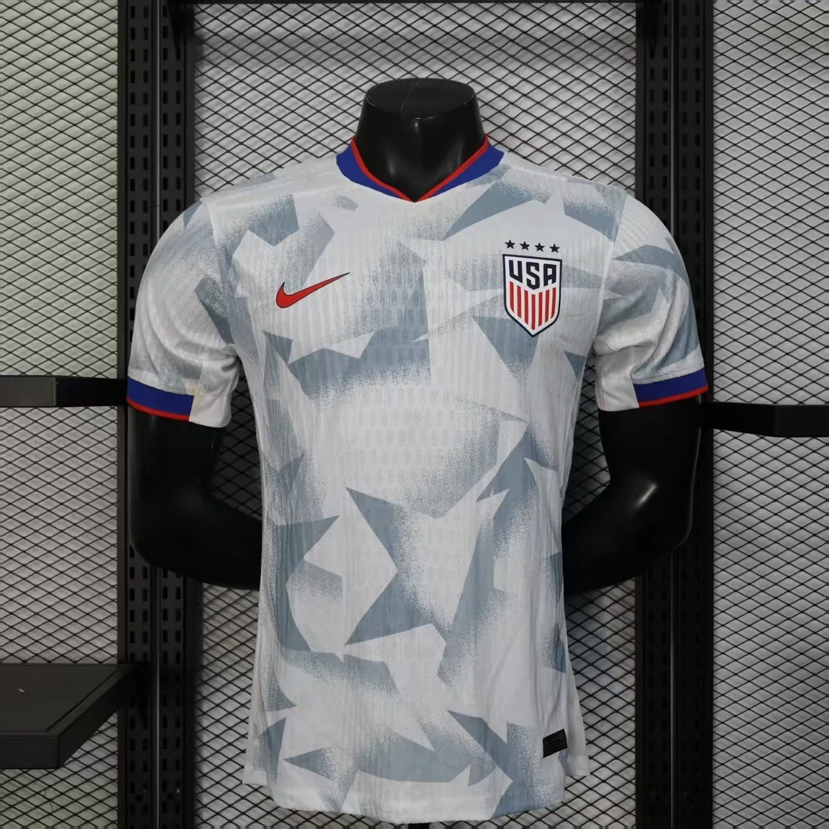 2025 USA Home White Kit Player Version Shirt Best Jerseys dropship Yupoo 8