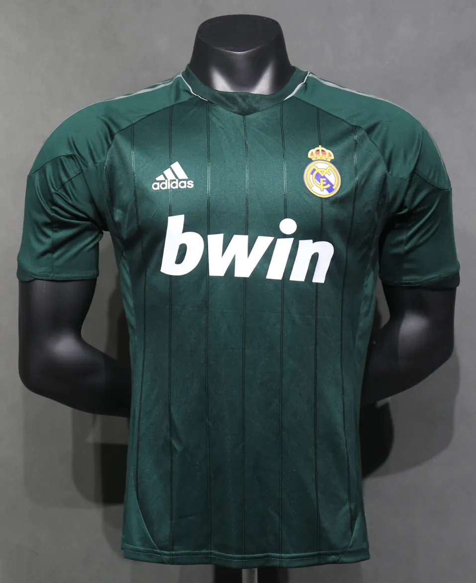 12-13 Real Madrid Third Away Retro Kit Vintage Player Version Sino Shirt AAAAJersey Dropship Yu 8