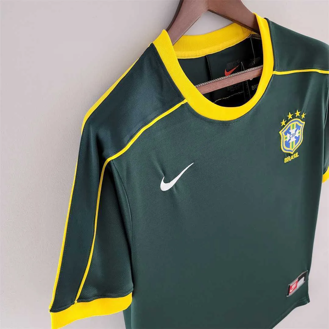 1998 Brazil goalkeeper dark green 2