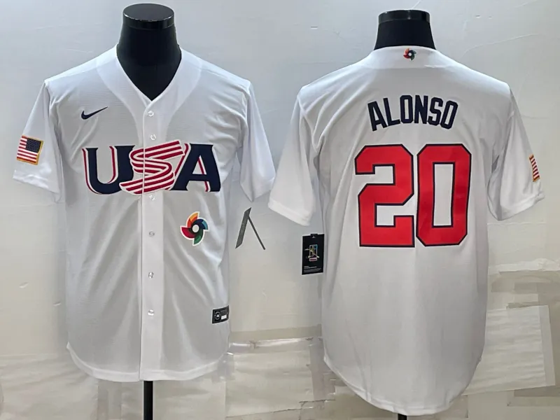 USA 2023 World Cup Baseball Jerseys 41