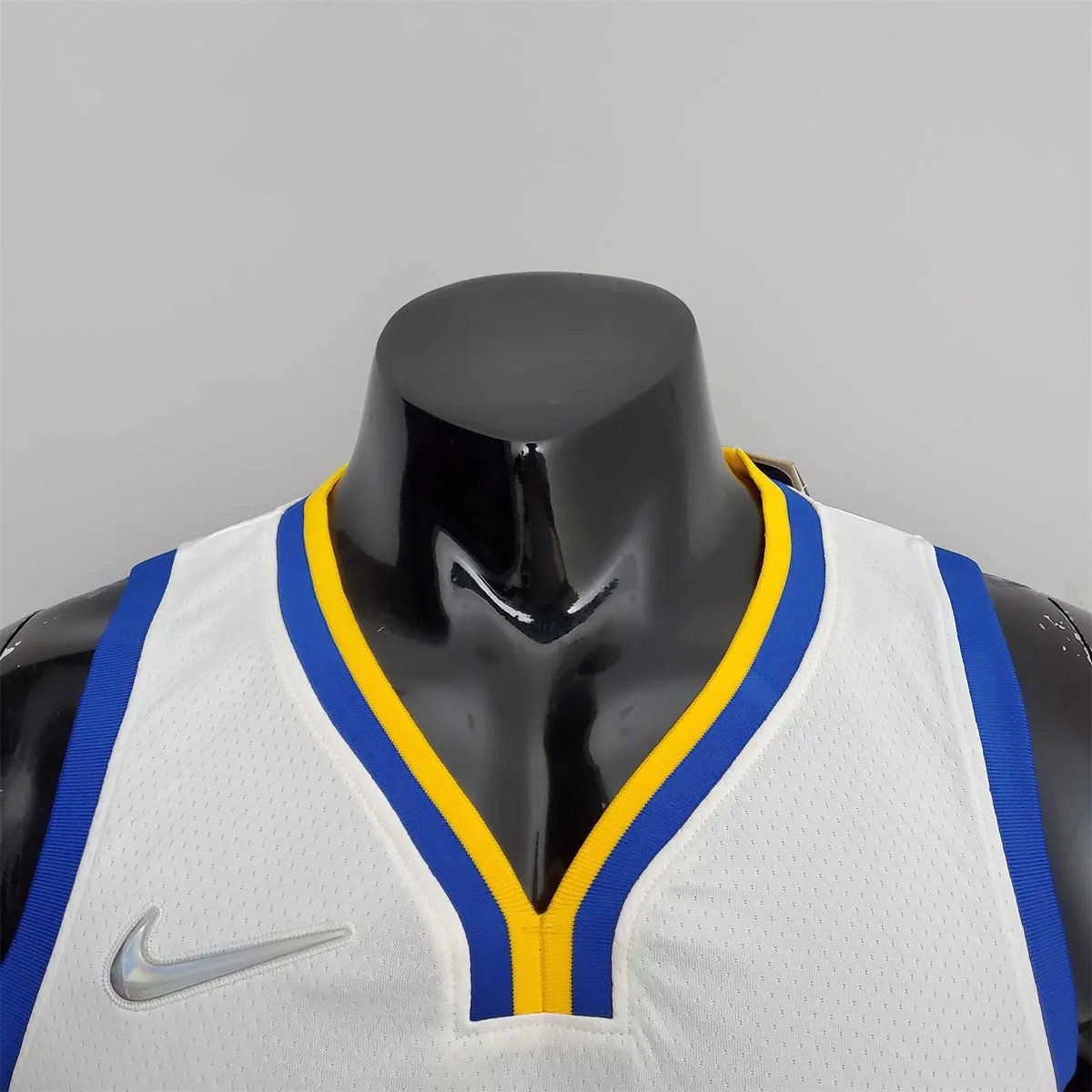 75th Anniversary Golden State Warriors Curry #30 Mexico Edition White NBA Jersey 7