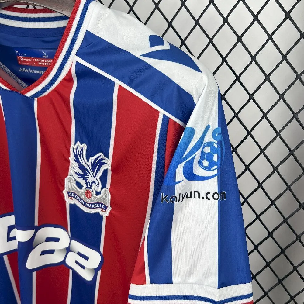 25-26 Crystal Palace Home Kit Football T-Shirt Sport AAAAJersey Supplier Yupoo 7