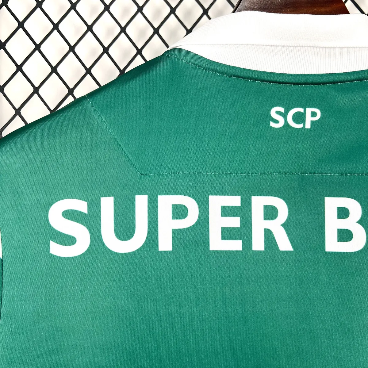18-19 Sporting Home Football Retro Kit Vintage T-Shirt AAAAJersey Wholesale Yupoo 8 8