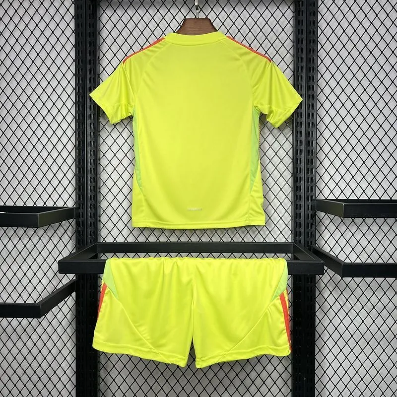 24-25 Celtic First Yellow Goalkeeper Kid Kits Youth Apparels Football AAAAJersey Yupoo 4
