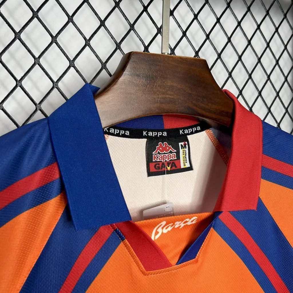 98-99 Barcelona Away Retro Kit Vintage Shirt Soccer AAAAJersey Yupoo 1