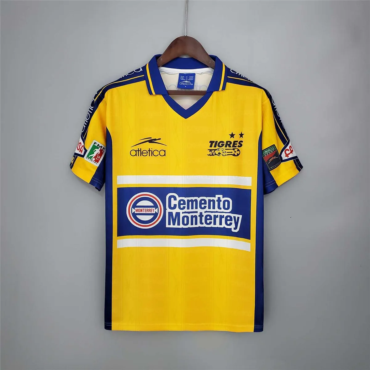99-00 Tigres UANL Home Retro Kit Soccer Jerseys Yupoo 8