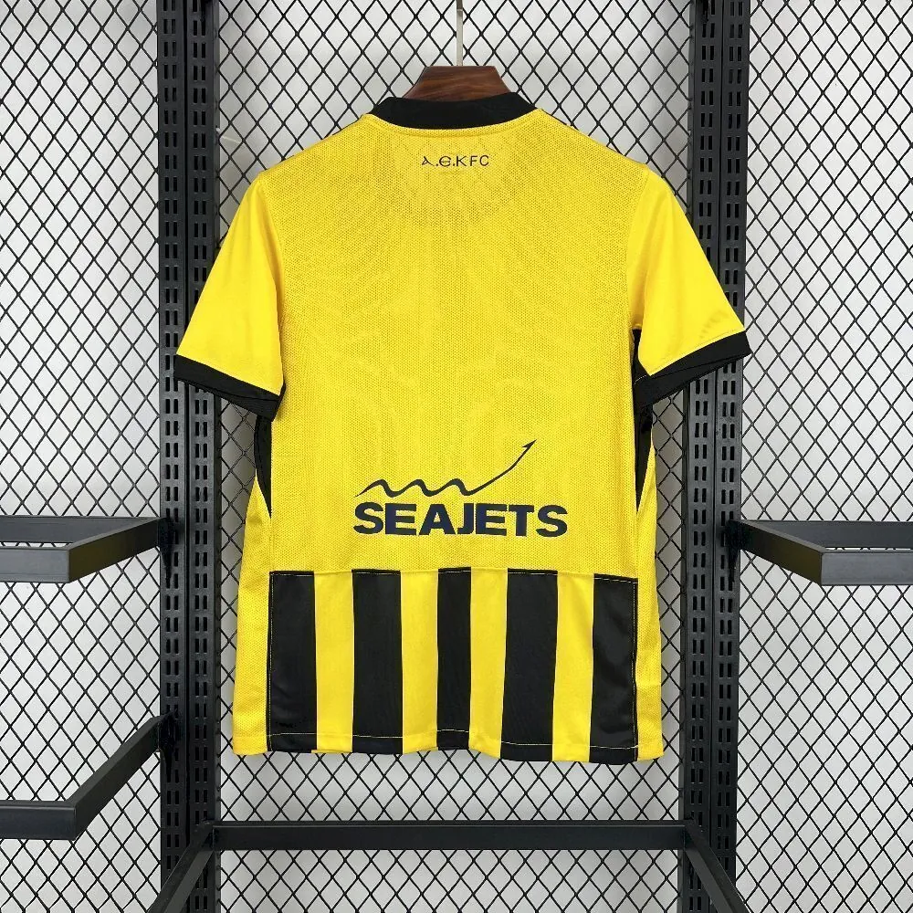 25-26 AEK Athens Home Kit Football Shirt AAAAJersey Wholesale Yupoo 3