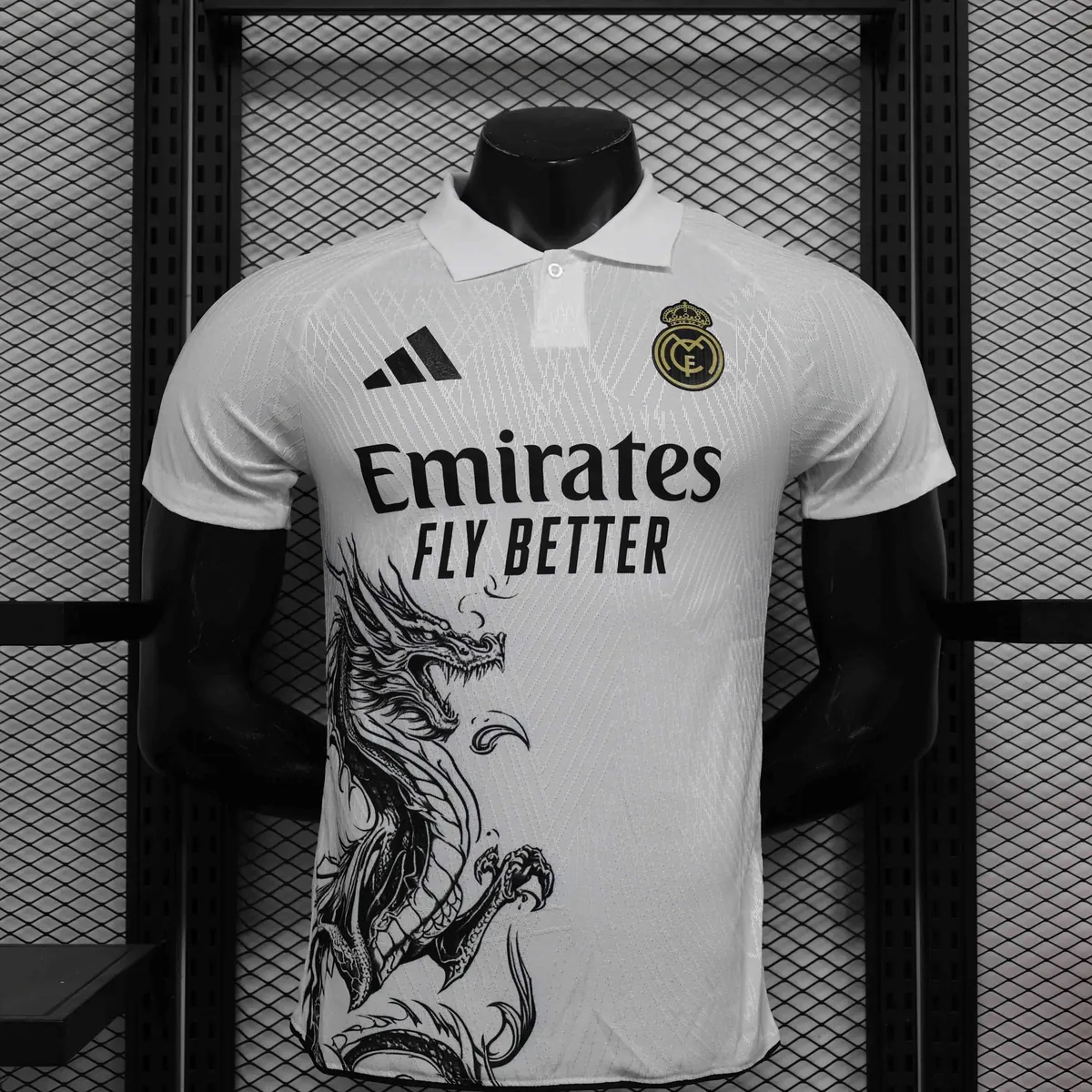 24-25 Real Madrid Dragon White Special Edition Player Version Shirt AAAAJersey Supplier Yupoo 5
