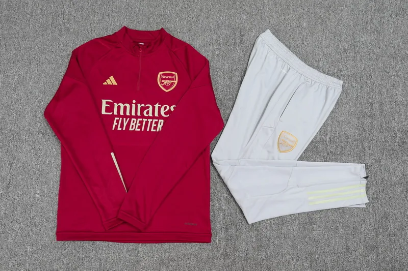 23-24 Arsenal Long Sleeve Training Suit Yupoo 1