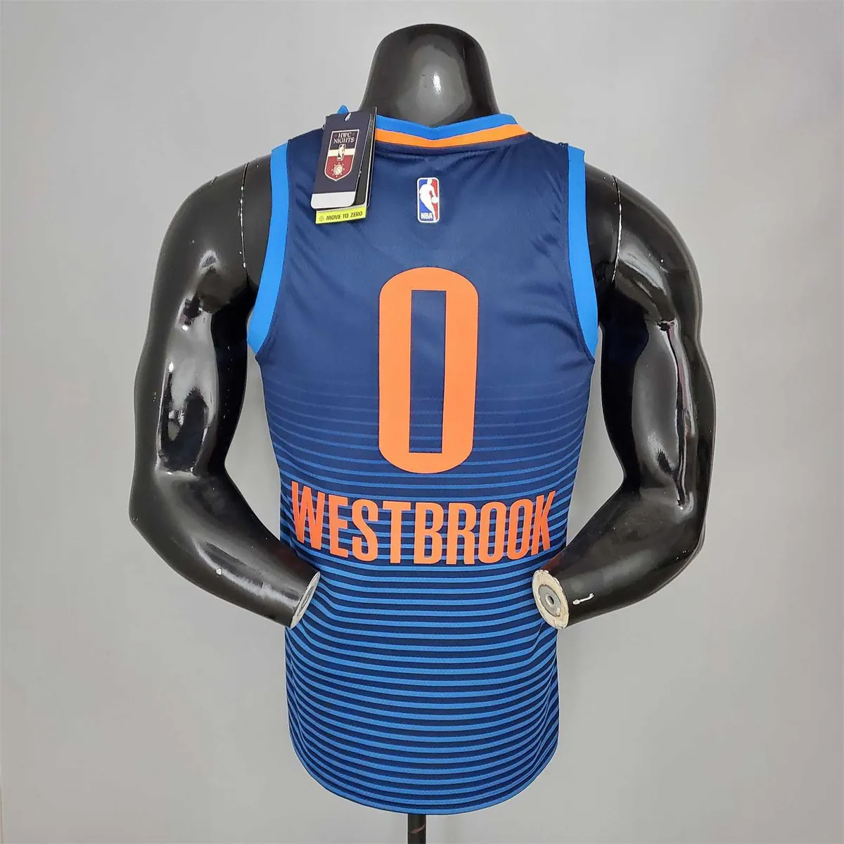 WESTBROOK#0 Thunder Blue Stripes 8