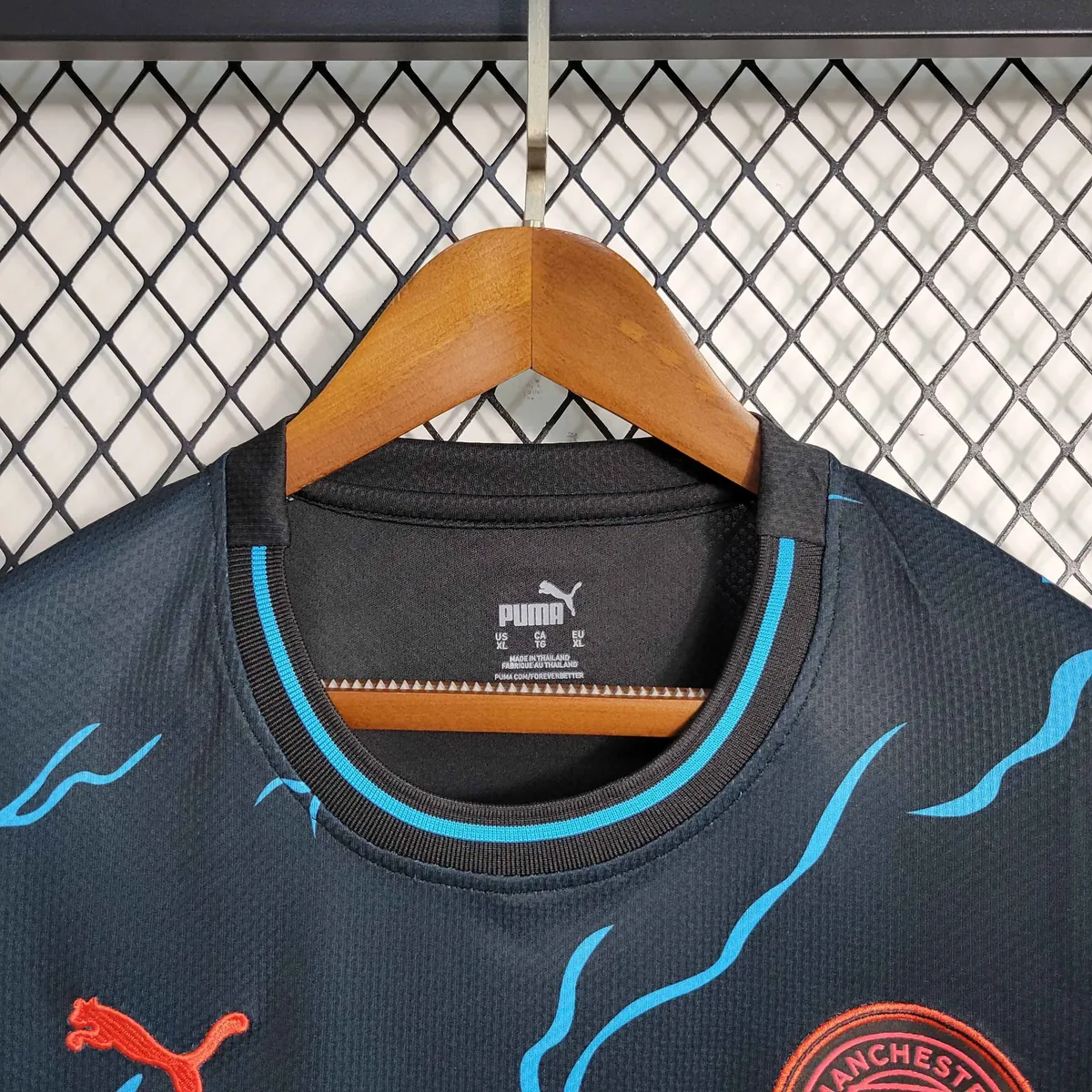 23-24 Manchester City Third away size S-4XL Soccer Jerseys 6