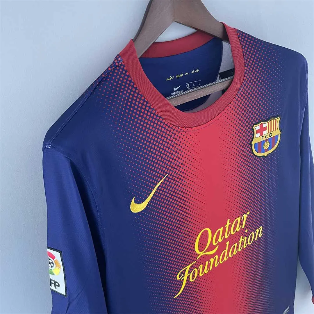 12-13 Barcelona home long sleeve 7
