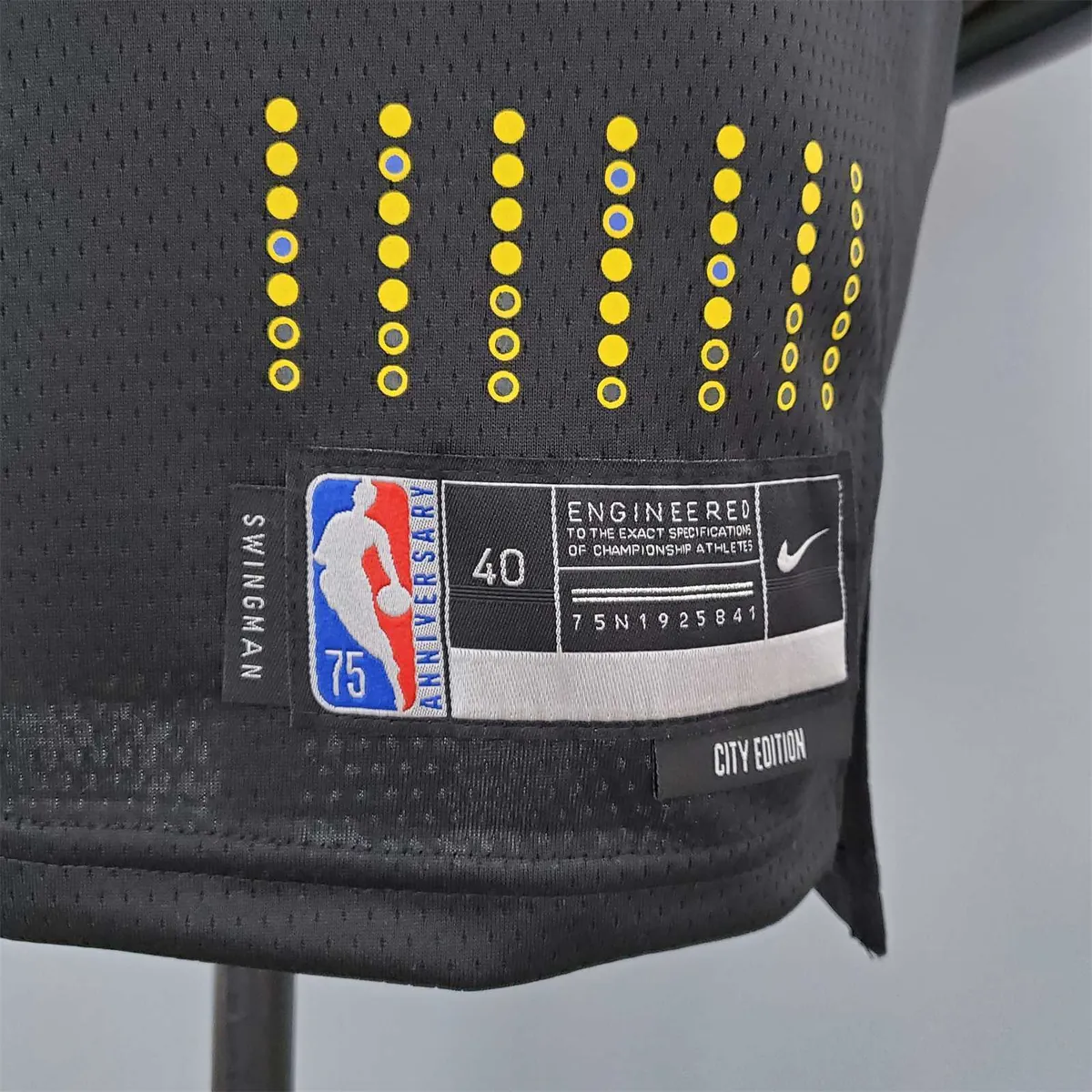 2022 75th Anniversary Poole #3 Warriors City Edition Black 1