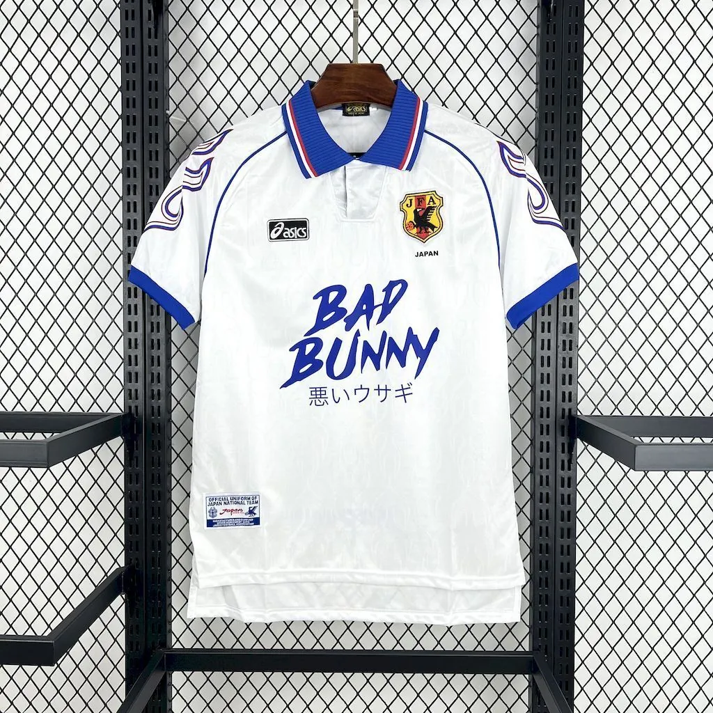98-99 Japan Away X BAD BUNNY Retro Kit Vintage Shirt AAAAJersey Supply Yupoo 10