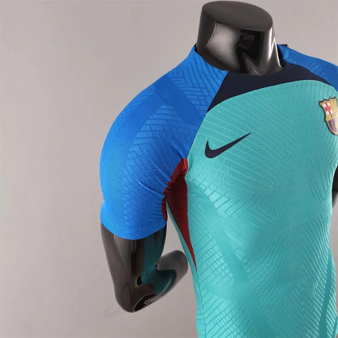 22-23 Barcelona training suit bluegreen player version 2