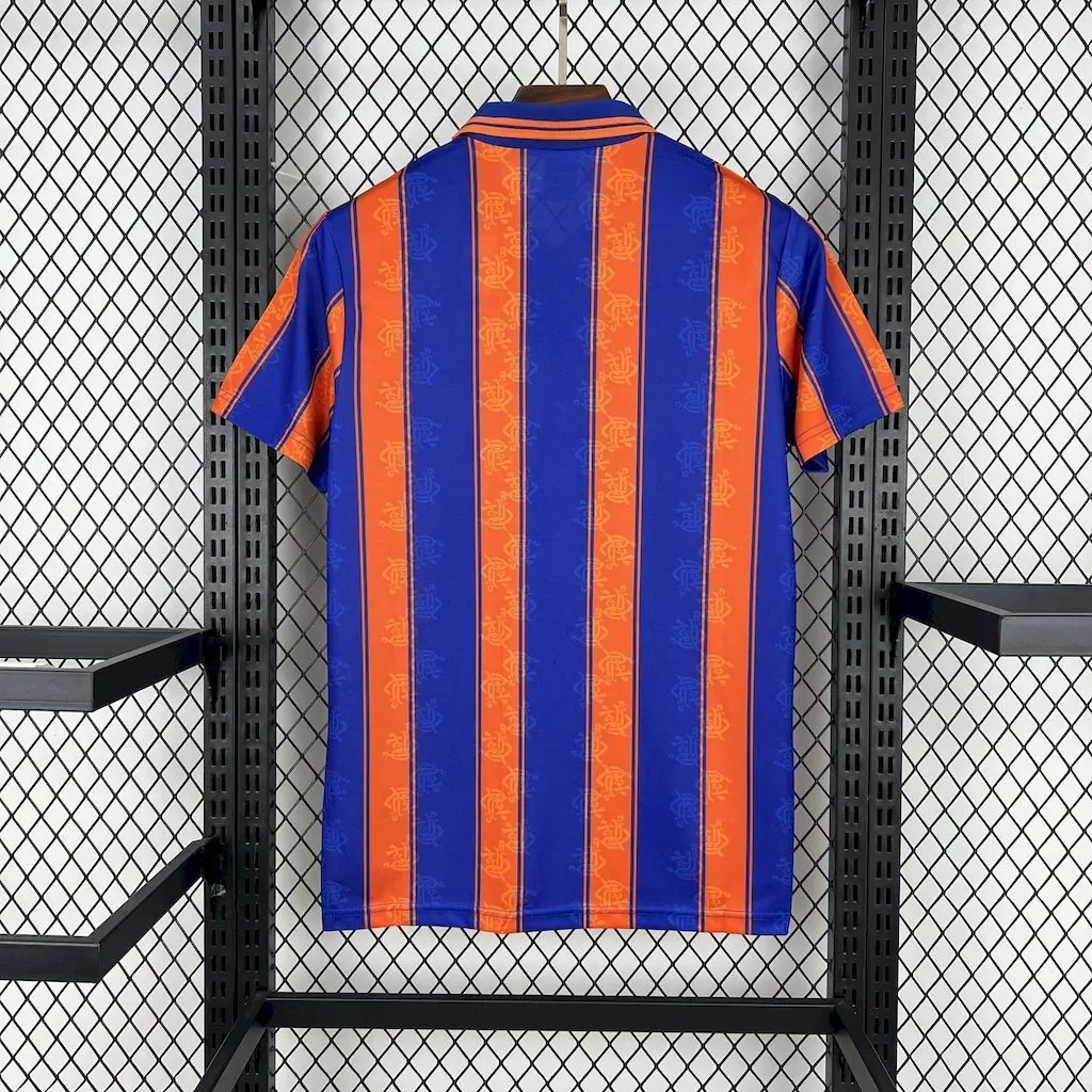 93-94 Rangers Away Retro Kit Vintage Shirt AAAAJersey Yupoo 1