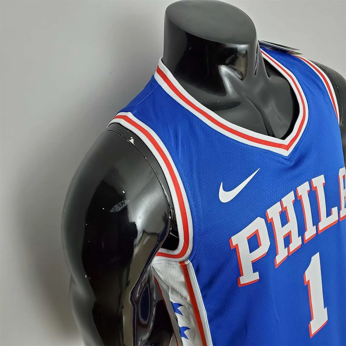 76ers Harden #1 V-Neck Blue 6