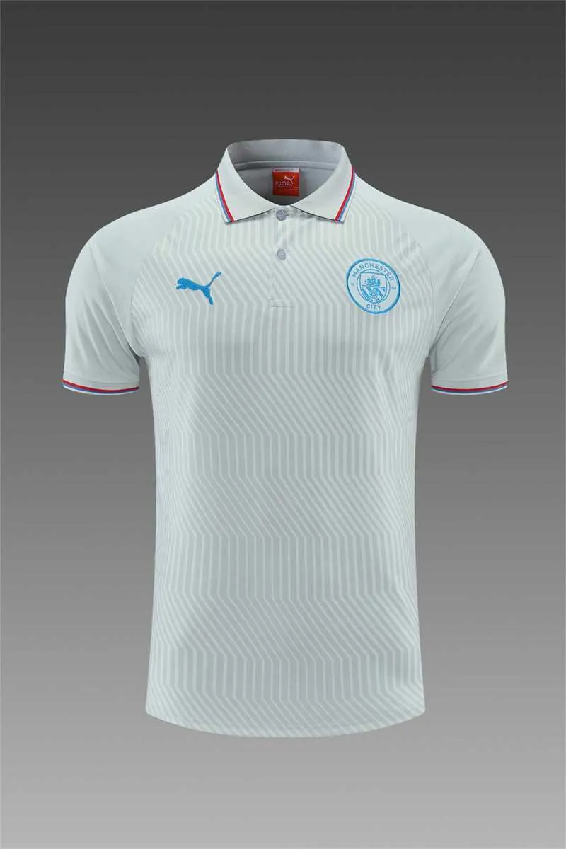 Manchester City Polo grey stripes 19
