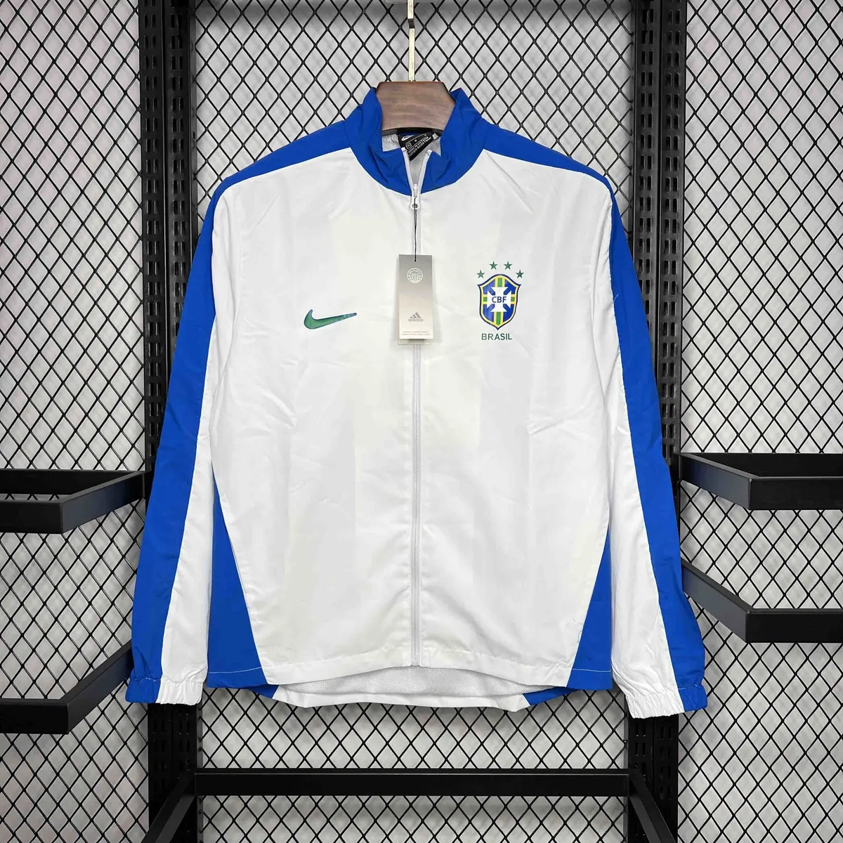 2024 Brazil White Windbreaker Jacket Sport AAAAJersey Yupoo 6