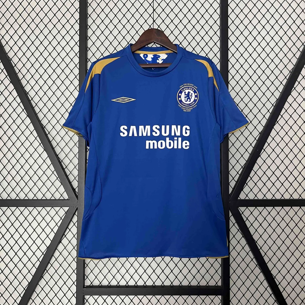 05-06 Chelsea Home Retro Kit Jersey Supplier Yupoo 7