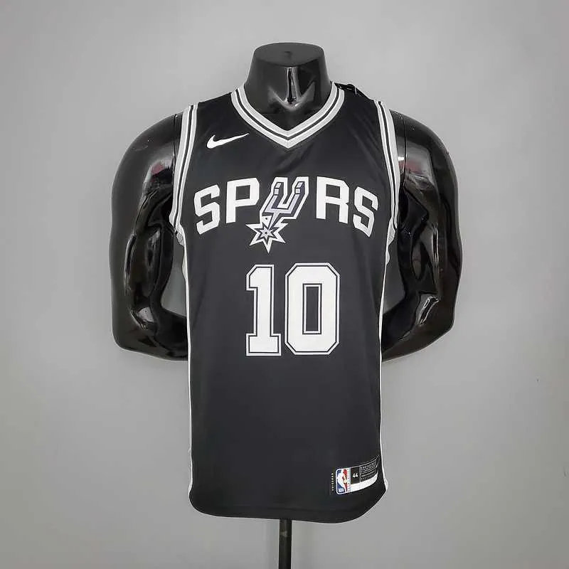 DeROZAN#10 Spurs Spurs Black 9