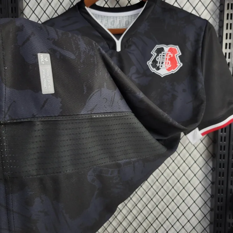 24-25 Santa Cruz Black Kit Football AAAAJersey Supplier 4