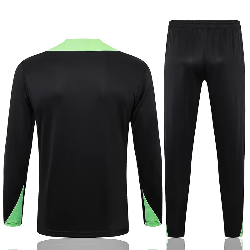2024 Brazil Long Sleeve Training Suit Football Shirts 1