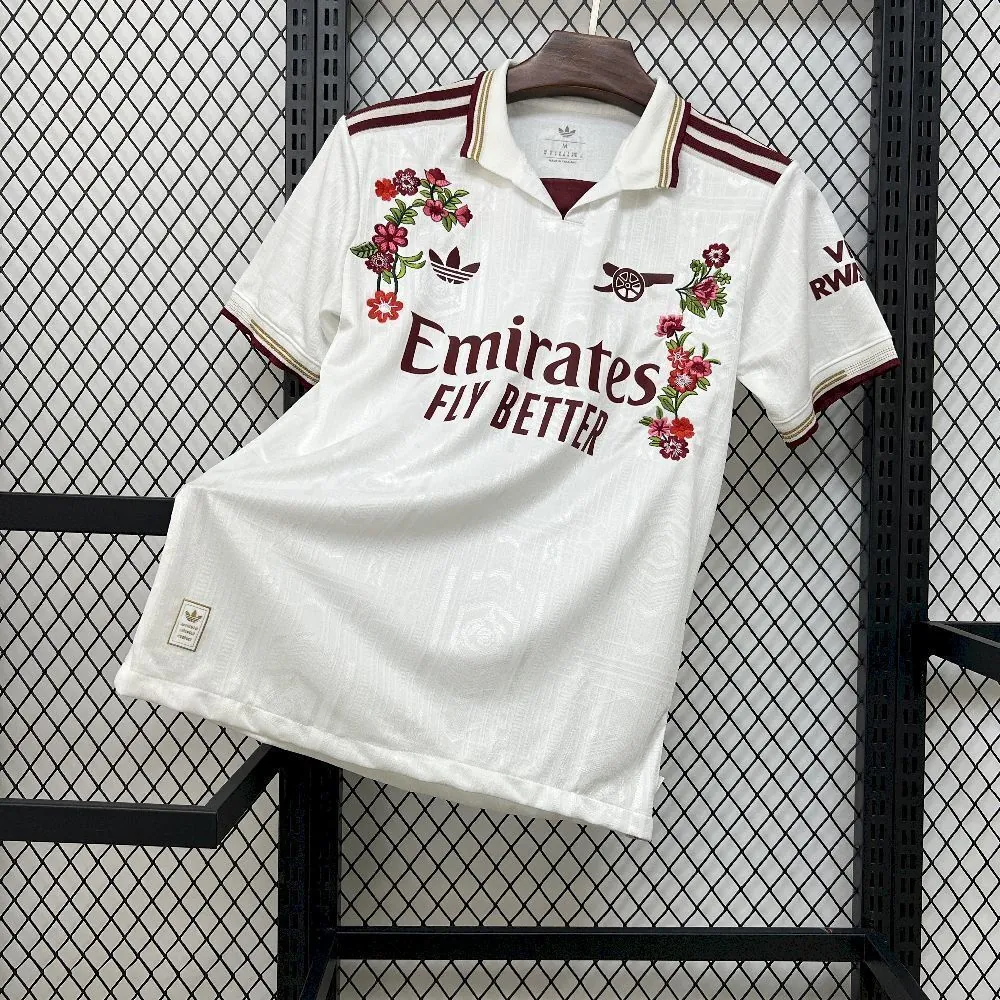 25-26 Arsenal Third Away Embroidered Version T-Shirt POLO AAAAJersey Wholesale Yupoo 5