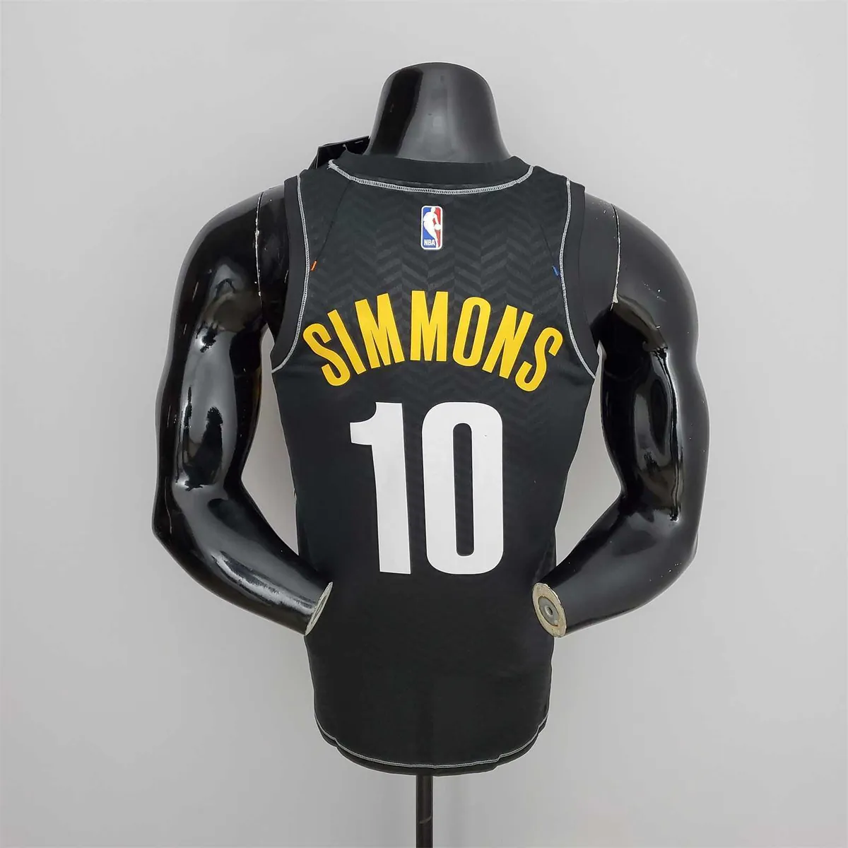 Brooklyn Nets Simmons #10 City Edition Black 8
