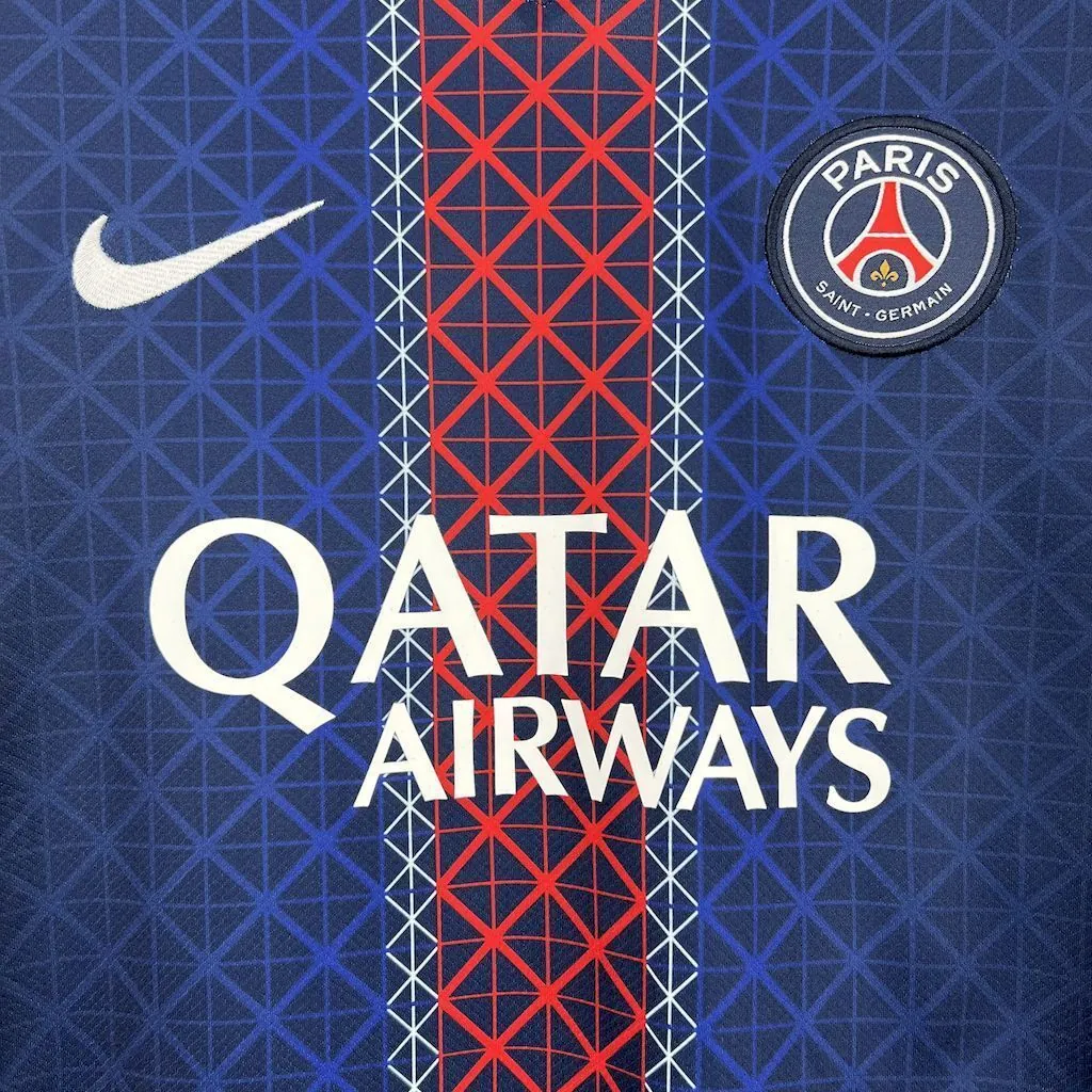 25-26 PSG Home Kit Football T-Shirt AAAAJersey Yupoo 5
