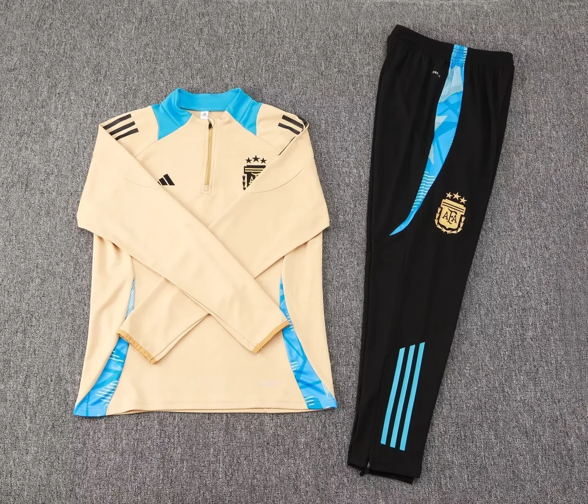 2024 Argentina Long Sleeve Training Suit Football Shirts 1