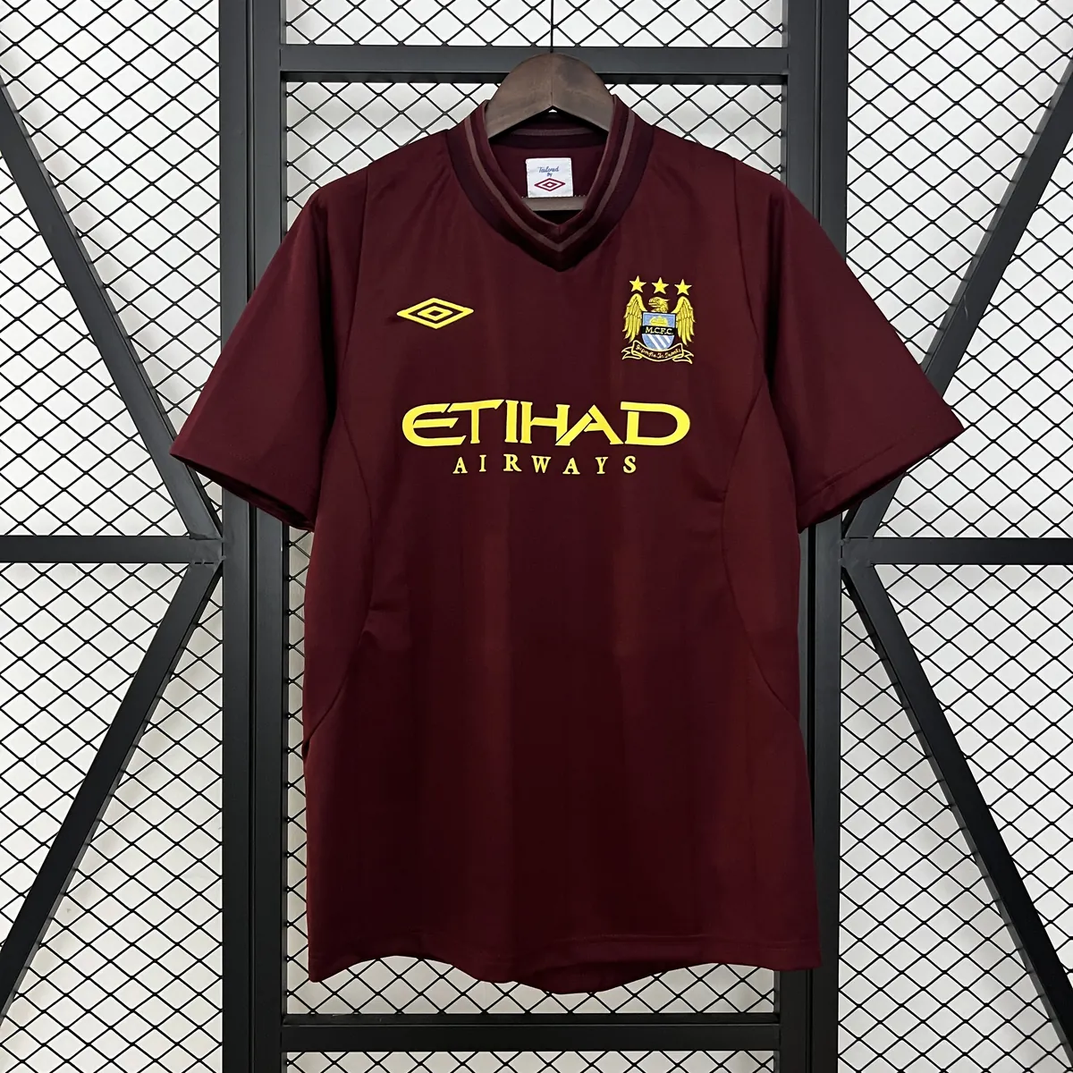 12-13 Manchester City Away Retro Kit Vintage Shirt AAAAJersey Dropship Yupoo 8