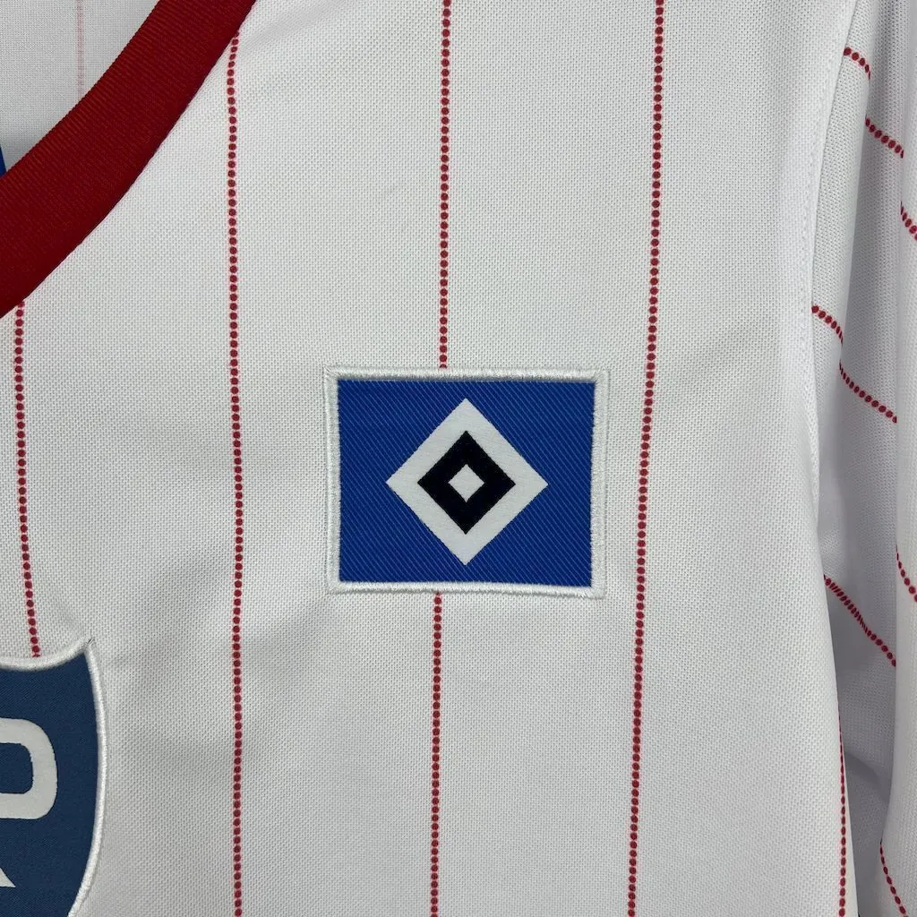 83-84 Hamburger SV Home Retro Kit Vintage Shirt AAAAJersey Yupoo 3