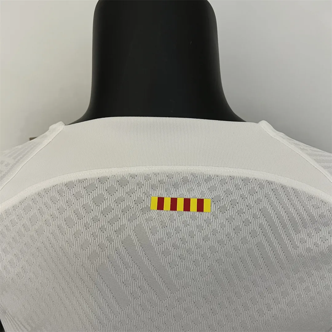 23-24 Barcelona training suit white player version 5