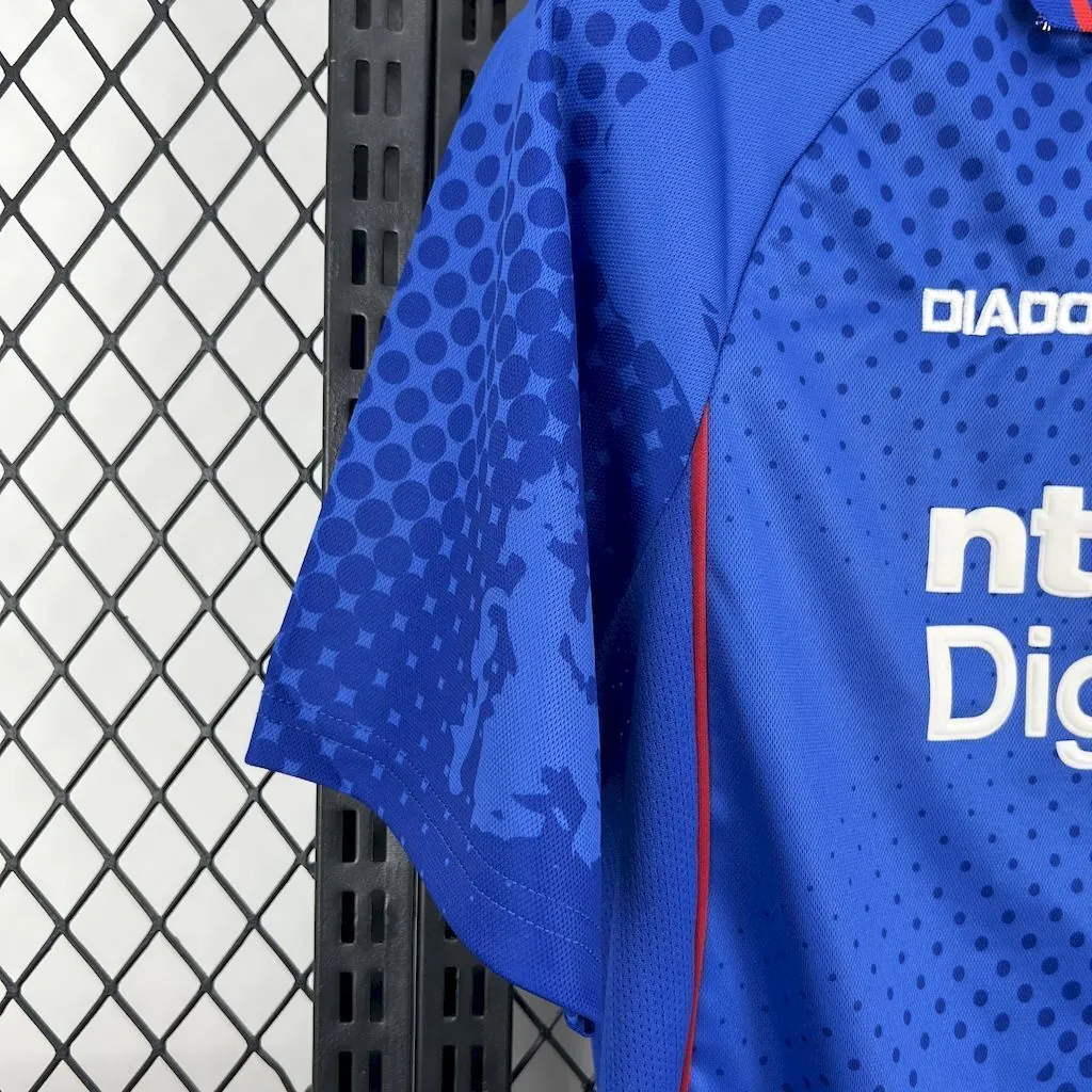 02-03 Rangers Home Retro Kit Vintage Shirt AAAAJersey Yupoo 3