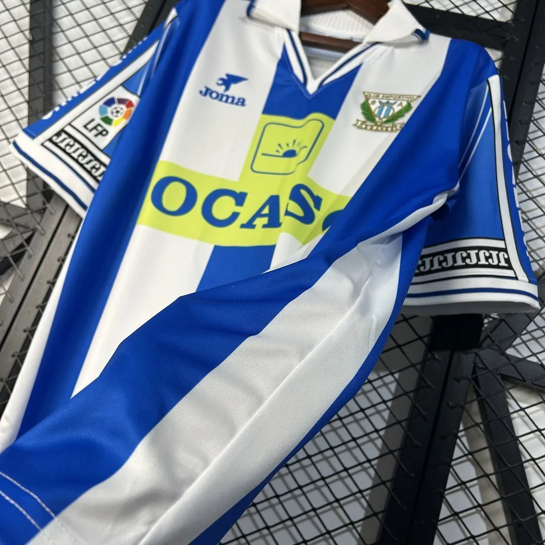 98-00 Leganes Home Retro Kit Vintage Shirt Soccer AAAAJersey Yupoo 2