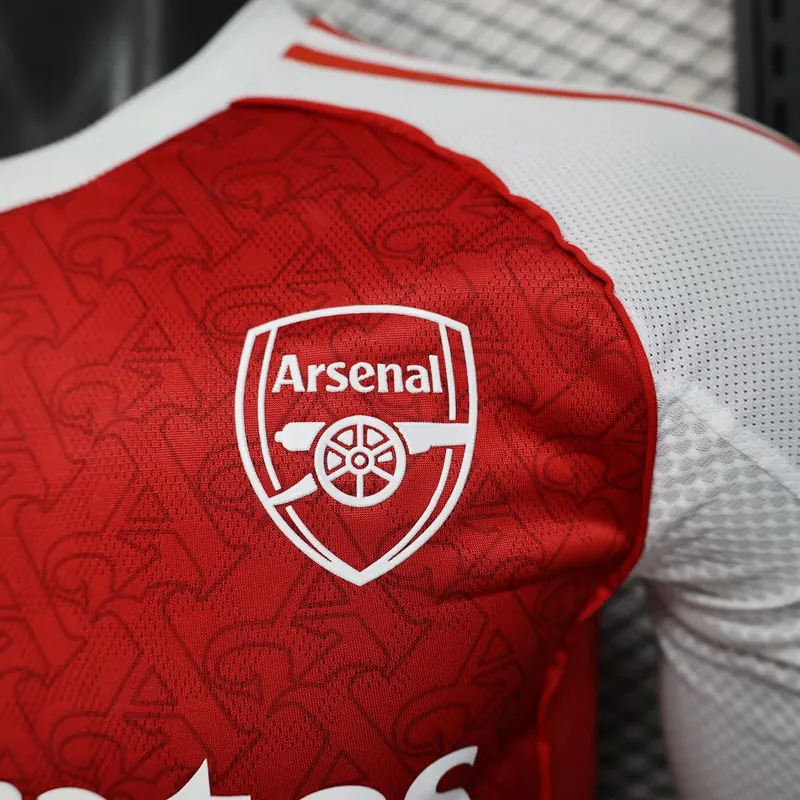 25-26 Arsenal Home Long Sleeve Kit Player Version Shirt AAAAJersey Wholesale Yupoo 4