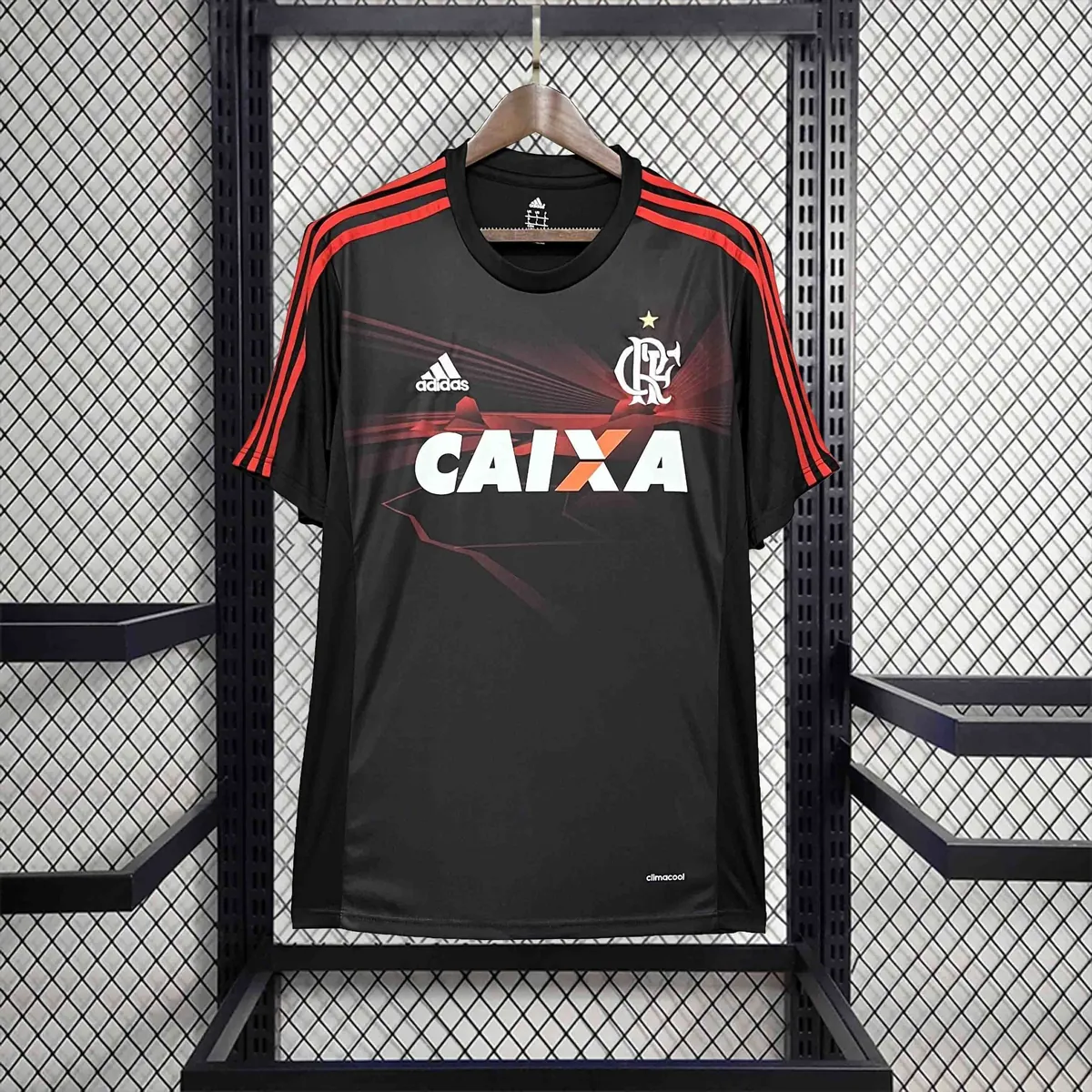 13-14 Flamengo Black Retro Kit Vintage Shirt Football AAAAJersey Supplier 6