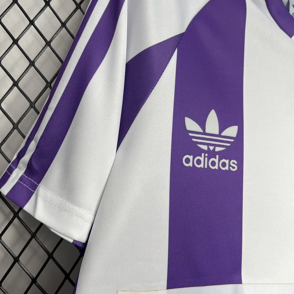 84-85 Valladolid Home Retro Kit Vintage Shirt AAAAJersey Supplier Yupoo 2