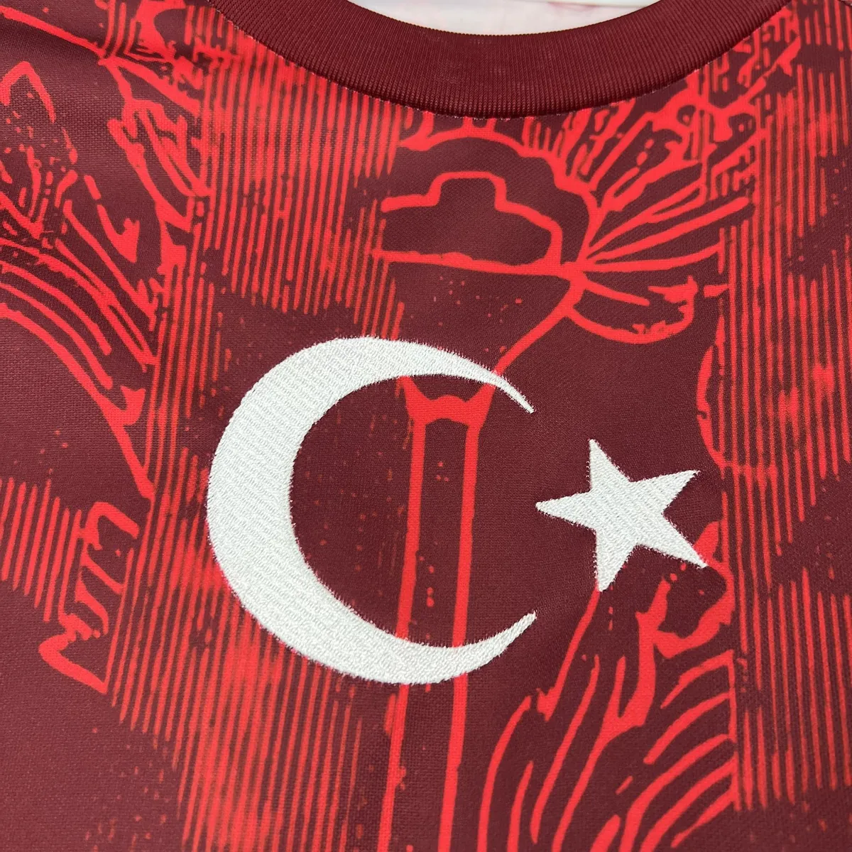 World Cup 2026 Turkey Mens Kit Football Heritage T-Shirt AAAAJersey Supply Yupoo 7 2