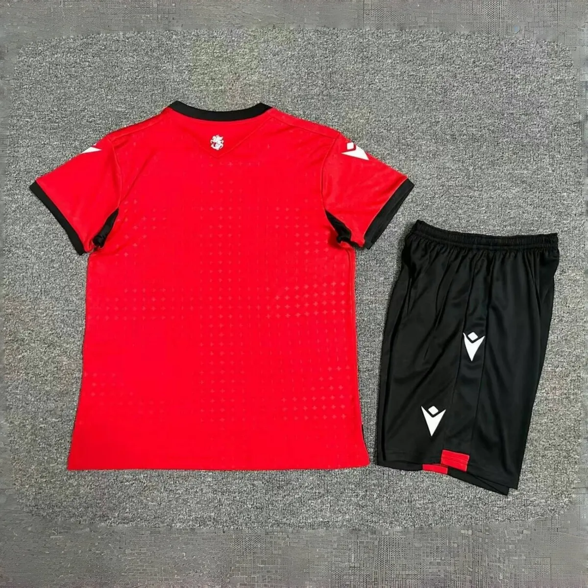 2024 Georgia Third Kid Kits UEFA Euro Youth Apparels Football AAAAJersey Supplier 1