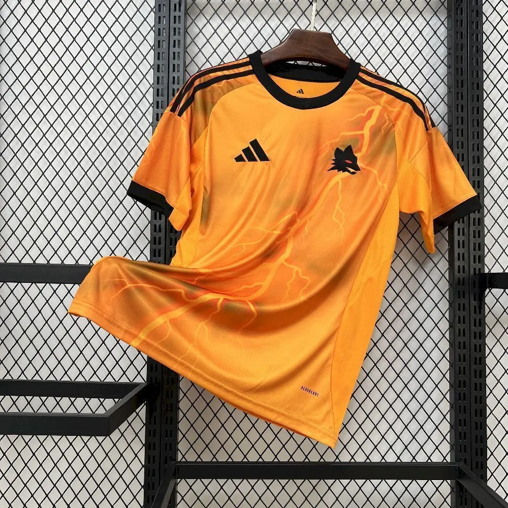 25-26 Roma Away Kit Football T-Shirt AAAAJersey Supply Yupoo 6