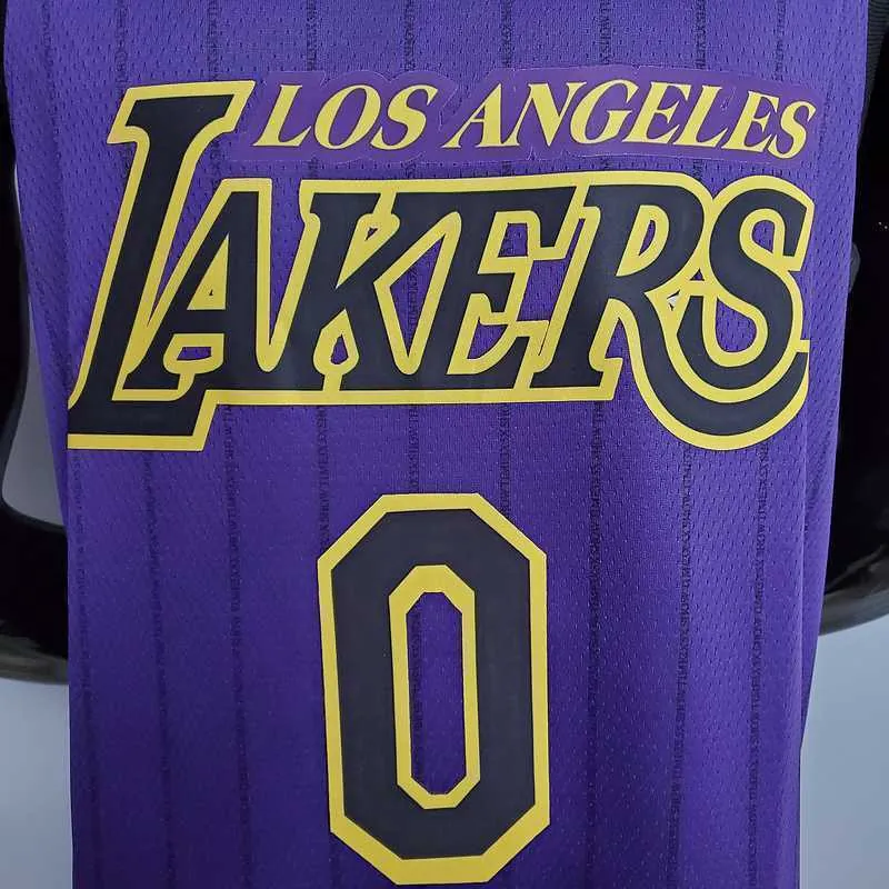 YOUNG #0 Lakers purple City version 4