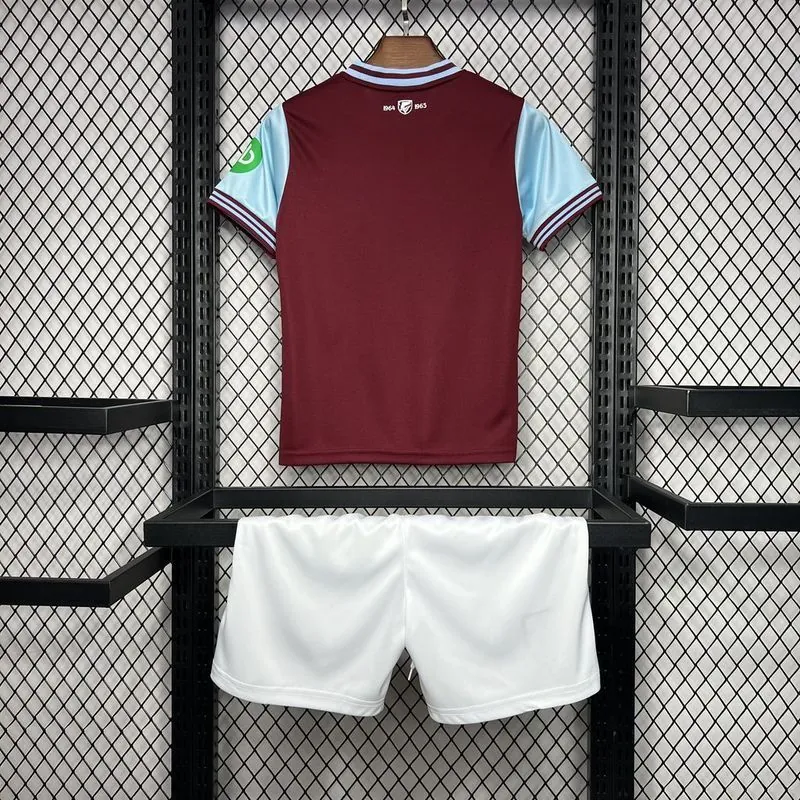 24-25 West Ham Home Kid Kits Youth Apparels Sport AAAAJersey Yupoo 8