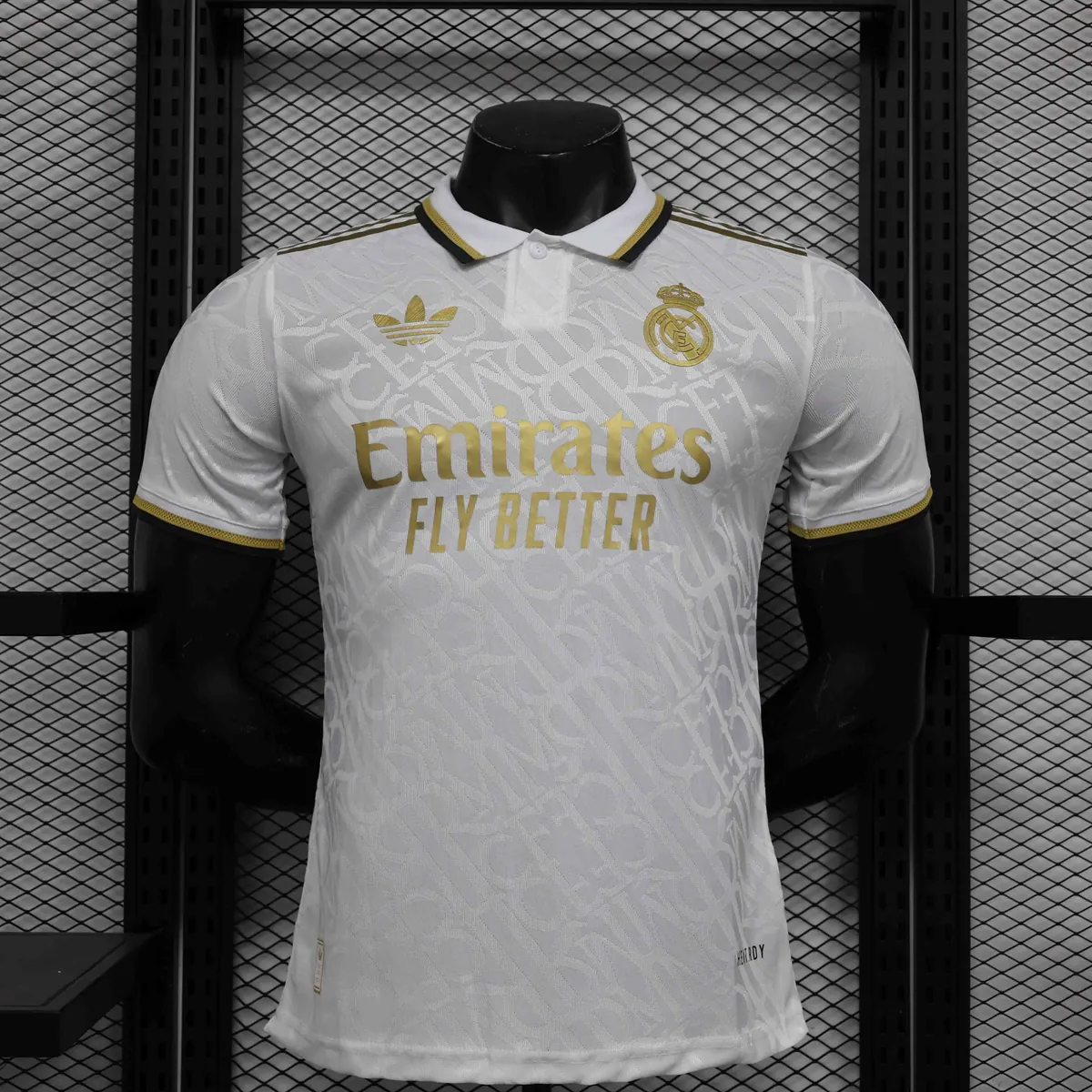 24-25 Real Madrid Originals White and Gold Kit Player Version Shirt AAAAJersey Supplier Yupoo 7