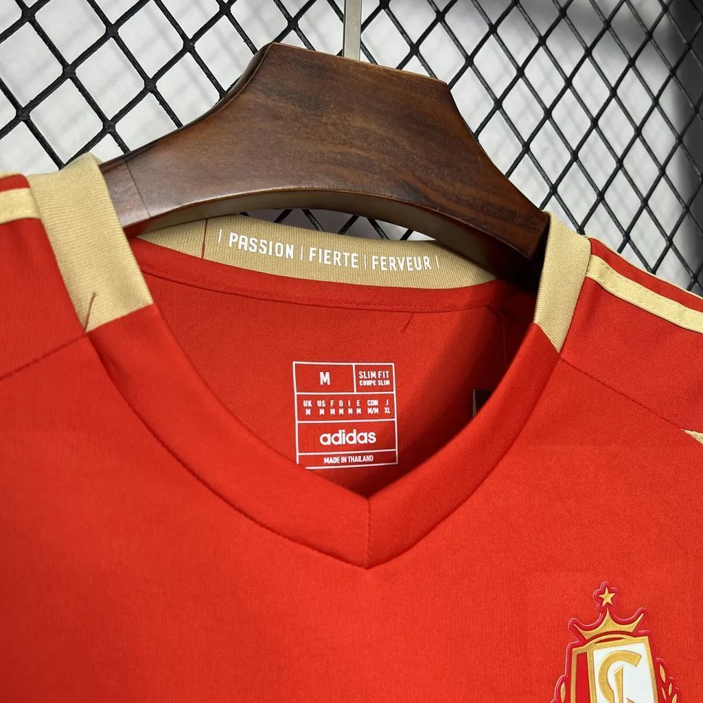24-25 Standard Liege Home Kit Soccer Uniforms Sport AAAAJersey Yupoo 4