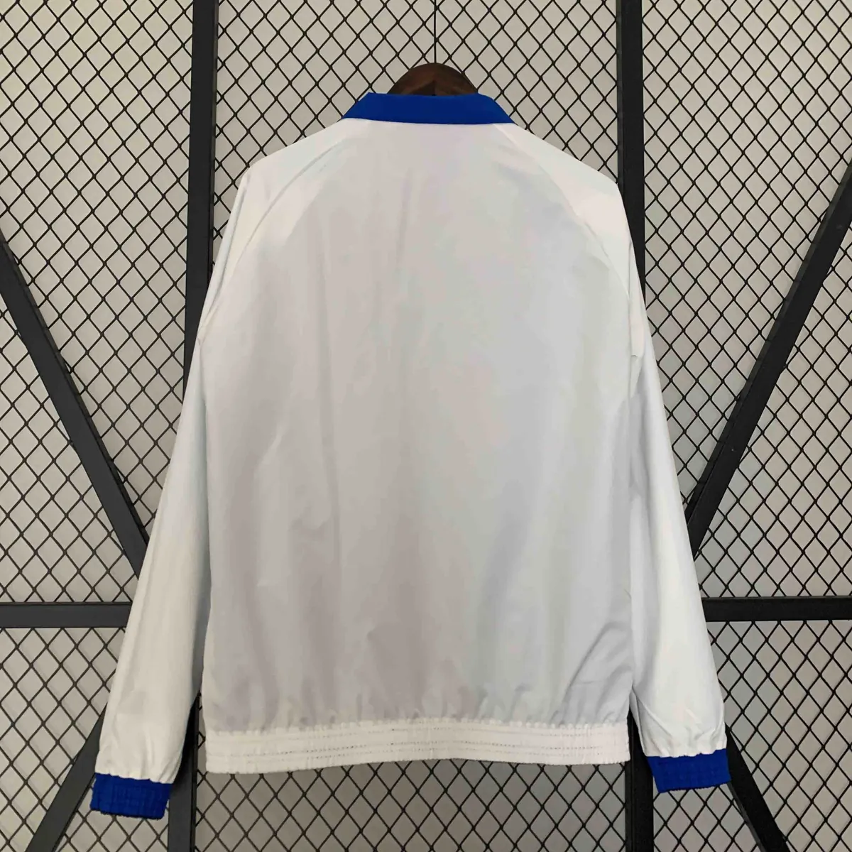 23-24 Napoli Reversible Windbreaker White&Blue Double-Sides Jacket Soccer Jerseys For Sale 5