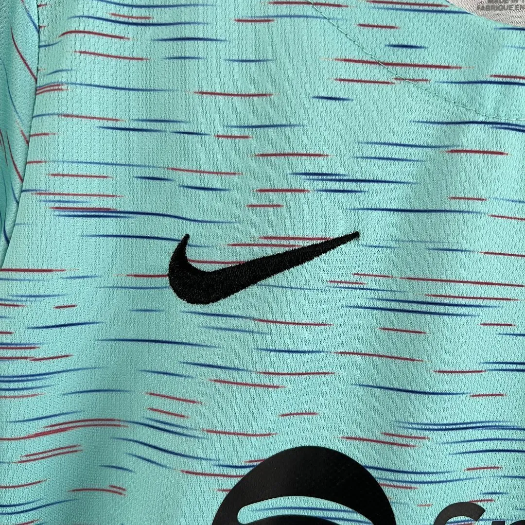 23-24 kids Barcelona third away size 16-28 Cheap Football Kit 4