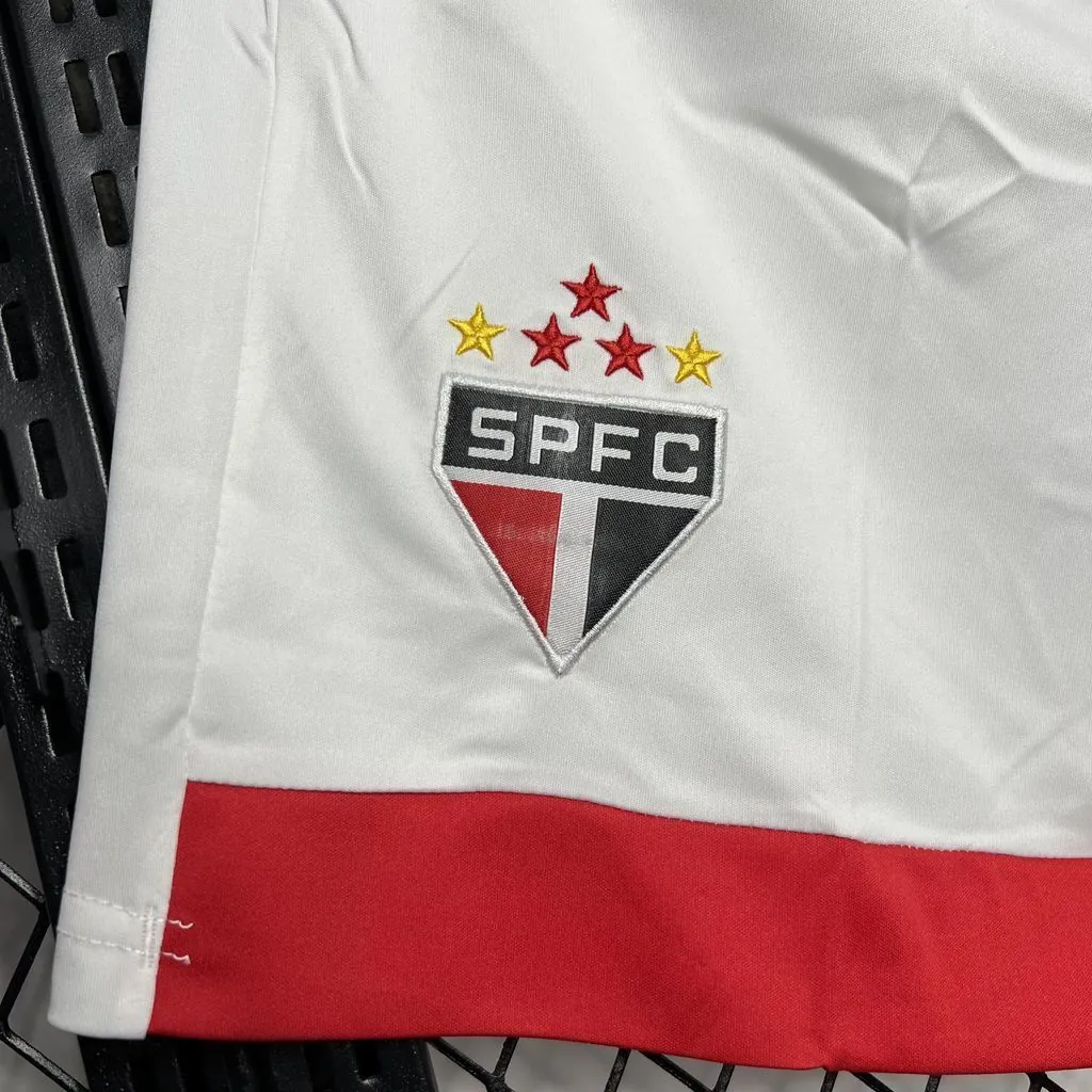 24-25 Sao Paulo Home Shorts Football Trousers Soccer AAAAJersey Yupoo 1